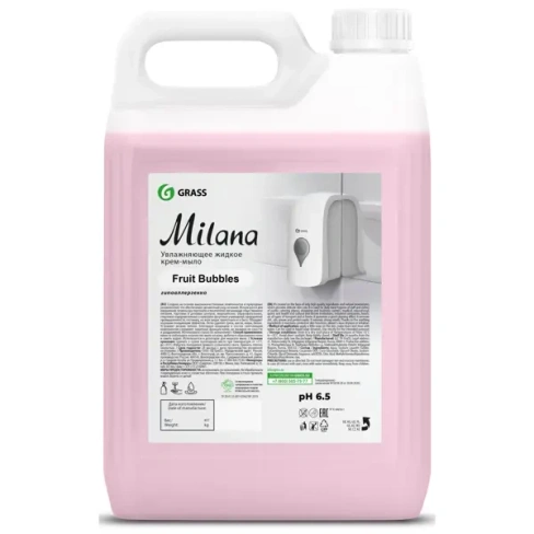Жидкое мыло Grass Milana Fruit Bubbles 5 кг GRASS milana