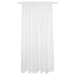 Тюль на ленте Tonia 300x280 см цвет белый White 0 INSPIRE