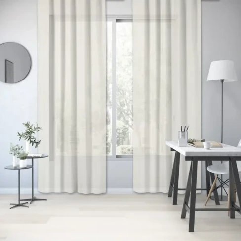 498520463 Тюль на ленте Inspire Eric 300x280 см цвет экрю Cream 5 INSPIRE