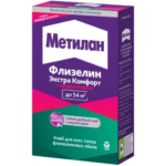 Клей для флизелиновых обоев Metylan Флизелин Экстра Комфорт с индикатором 54 м² METYLAN