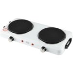 Электрическая варочная панель HomeStar HS-1110 23.1 см 2 конфорки цвет белый
