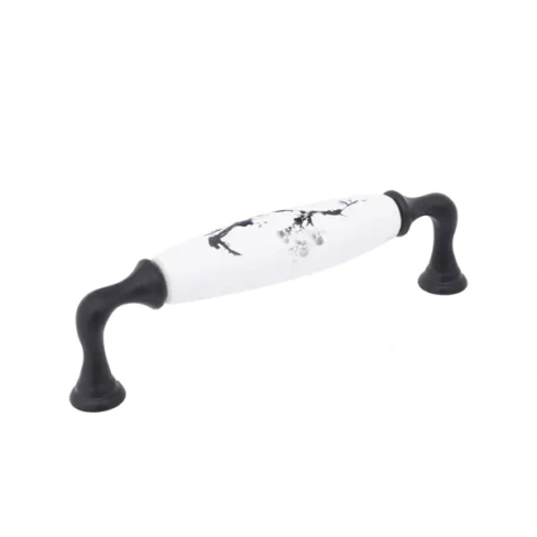 Ручка-скоба Casalingo ЦАМ 128 мм цвет матовый черный PALLADIUM Casalingo 128 мм Matte Black