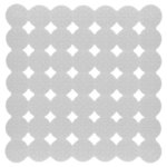 Коврик для душа Мультидом массажный 43x45 см цвет белый МУЛЬТИДОМ Массажный