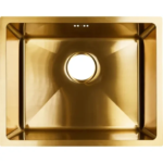 Мойка врезная Maidsinks LHS5040-R15-001GD 50x40 см глубина чаши 20 см нержавеющая сталь цвет золотистый MAIDSINKS