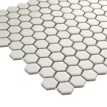Мозаика фарфоровая Artens Hexo 30x26 см цвет белый ARTENS